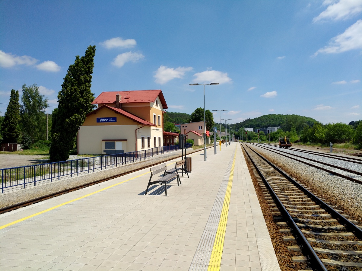 Nádraží Týnec nad Sázavou - foto 459