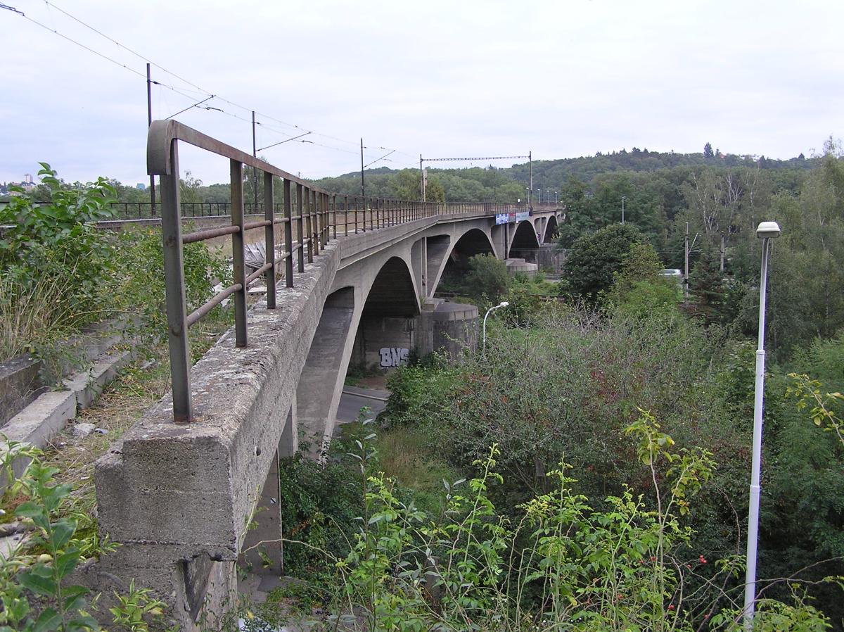 Železniční most Braník - foto 295