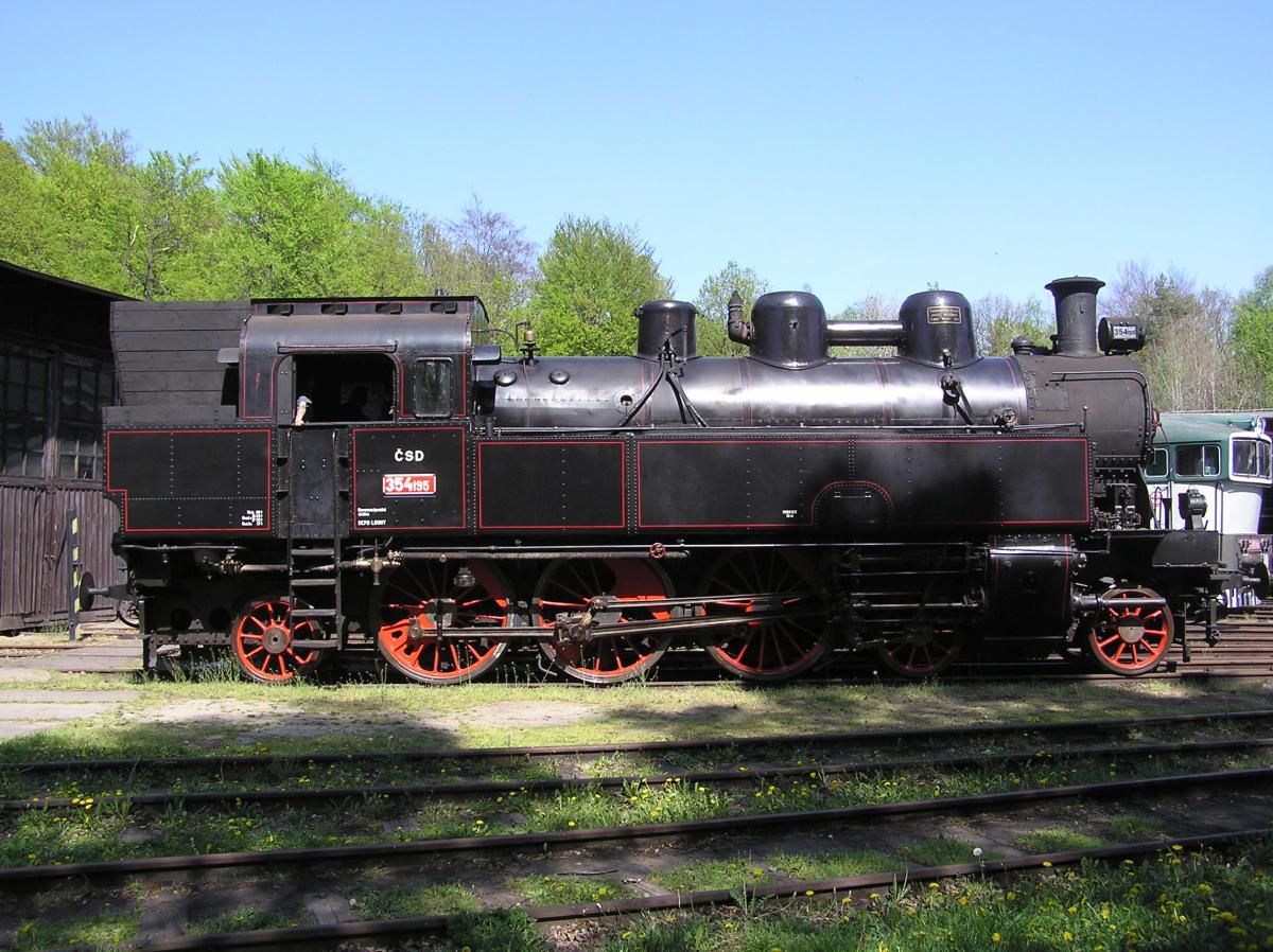 Parní lokomotiva 354.195 - foto 196